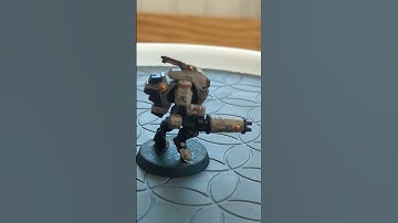 Welcome my Tau stealth suit #warhammer40k #minifigures #warhammer #miniature #tau