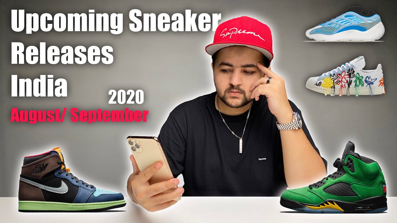 Sneaker Releases in India September YouTube