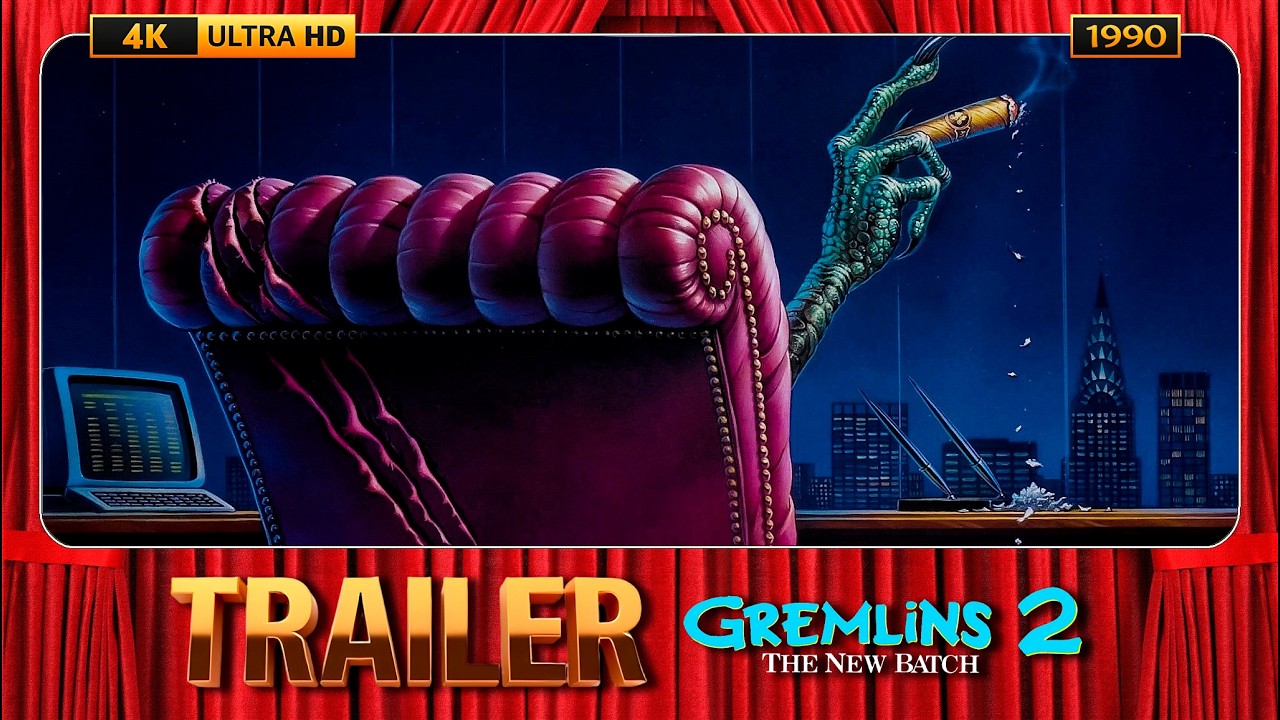 Gremlins 2: The New Batch (1990) Official Trailer [4K-UHD]