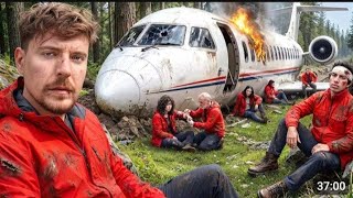 100 People Simulate Being Stranded In The Wilderness