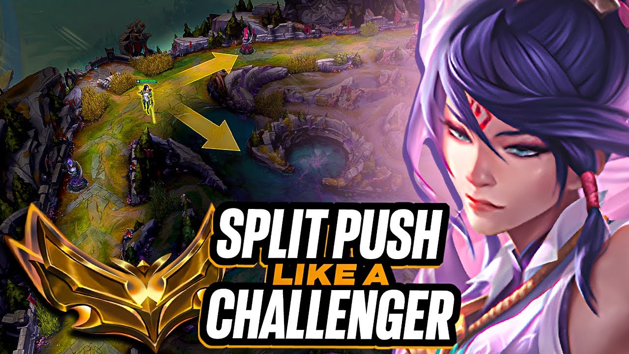 HOW TO SPLIT PUSH EFFECTIVELY (Gold Fiora Coaching)