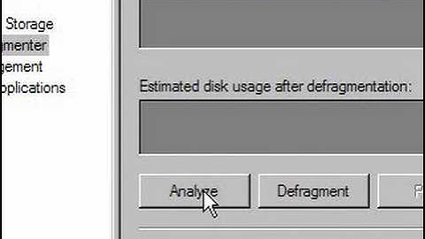 Defrag Your Hard Drive Win XP