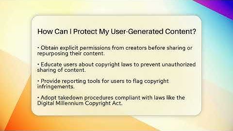 How Can I Protect My User-Generated Content? - Everyday-Networking