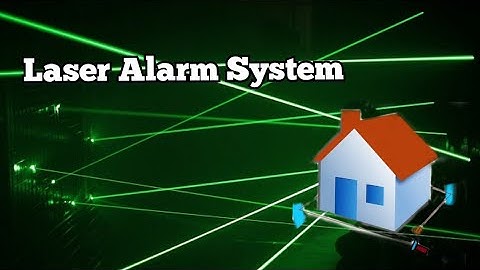 How to make Laser Alarm Security System at home.