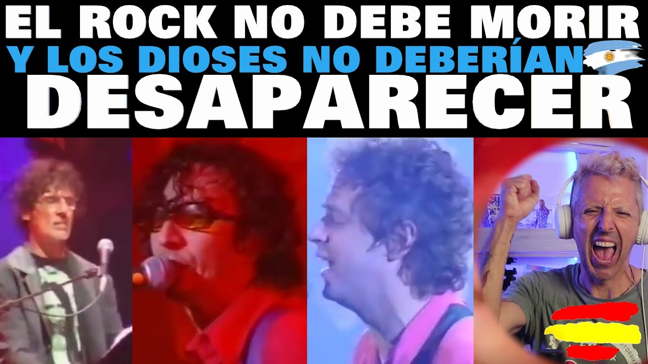 🇦🇷 Ciudad de pobres corazones FITO PÁEZ CHARLY GARCÍA Y GUSTAVO CERATI  / REACCION
