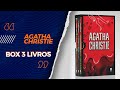 Box 3 livros  vol 2  agatha christie  vermelho  livrarias famlia crist