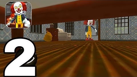 Clown Neighbor Escape - Level 2 Gameplay Walkthrough PART 2 (iOS, Android)