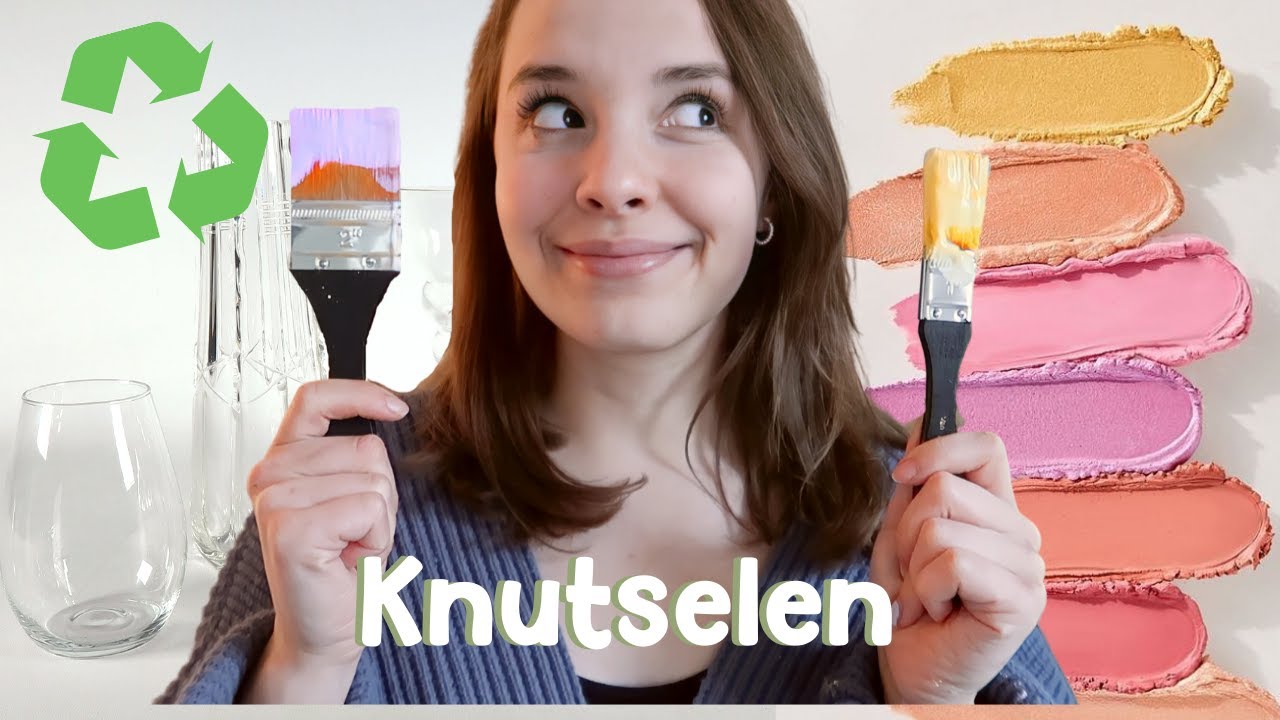 KRINGLOOP MAKE-OVER | Pastel vaasjes *goedkoop*