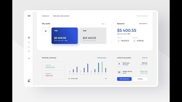 Banking App UI In JavaFx | Dashboard UI Design | Netbean and SceneBuilder