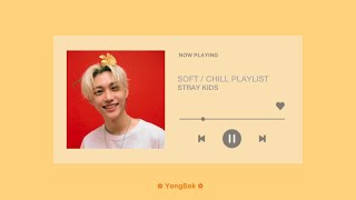 ♪ • 1 hour stray kids (skz) soft / chill playlist ; for sleepless nights and study • ♪