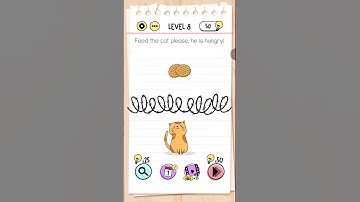 Solving Brain Test Game Levels 7 & 8