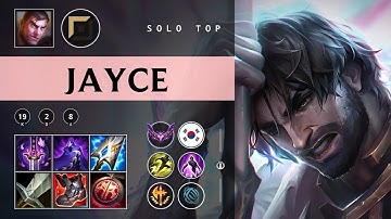 Jayce Top vs Irelia - KR Master Patch 25.23