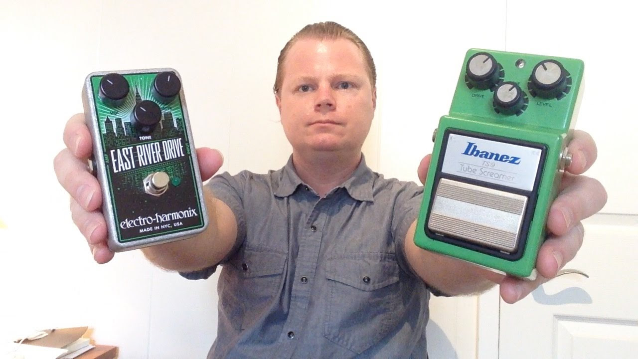 EHX East River Drive vs Ibanez TS9 Tube Screamer - YouTube