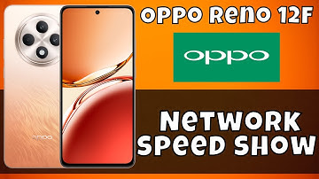 Oppo Reno 12F How To Enable internet Speed Meter || Network speed show