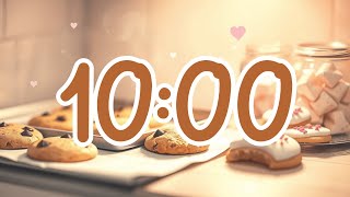 Celebrity 10 Minute Countdown Timer | Cozy Cookie Bake | Lo-fi Music Wealth