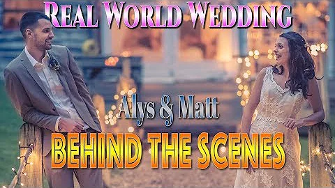 BEHIND THE SCENES - REAL WEDDING PHOTOGRAPHY - New Forest Outdoor Centre - Alys & Matt