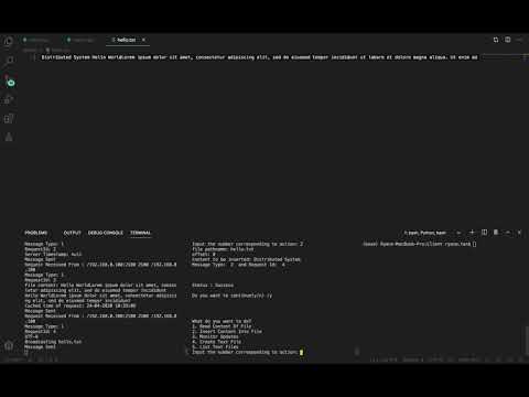 CZ4013: Distributed Systems Project