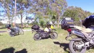 Phanton 3, asado en la localidad de Argerich, refugio motoviajeros ruta 22 km 723