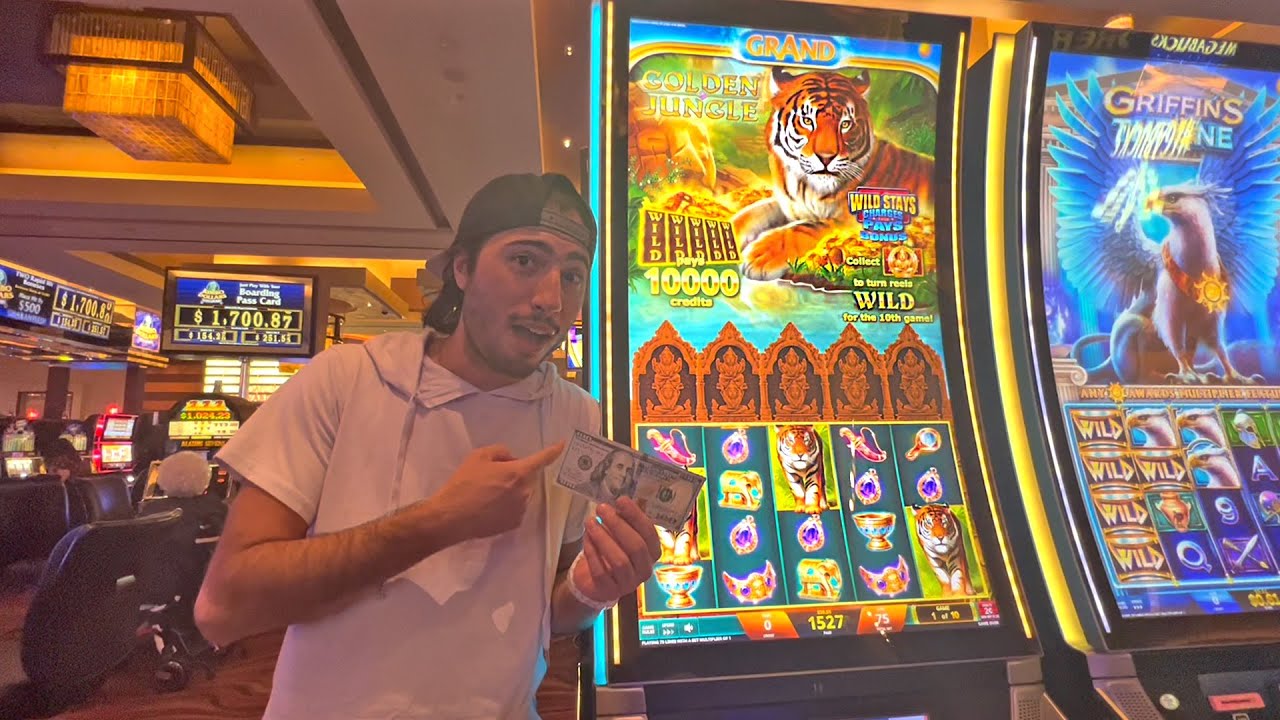 I Risked It All On This Slot Machine In Las Vegas 😱 YouTube