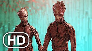 Groot Finds His Twin Brother Scene - Marvel