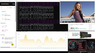 ⛏️Mining Ethereum nvidia GTX1060 on Binance pool |  Майню на 1060 на  бинансе. Выдает до 40 мхэшей 👍