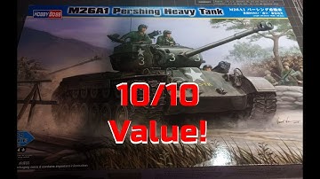 1/35 Hobbyboss M26A1 Pershing (Kit 82425) - Quick build and Review
