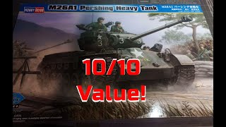 135 Hobbyboss M26A1 Pershing Kit 82425 - Quick Build And Review