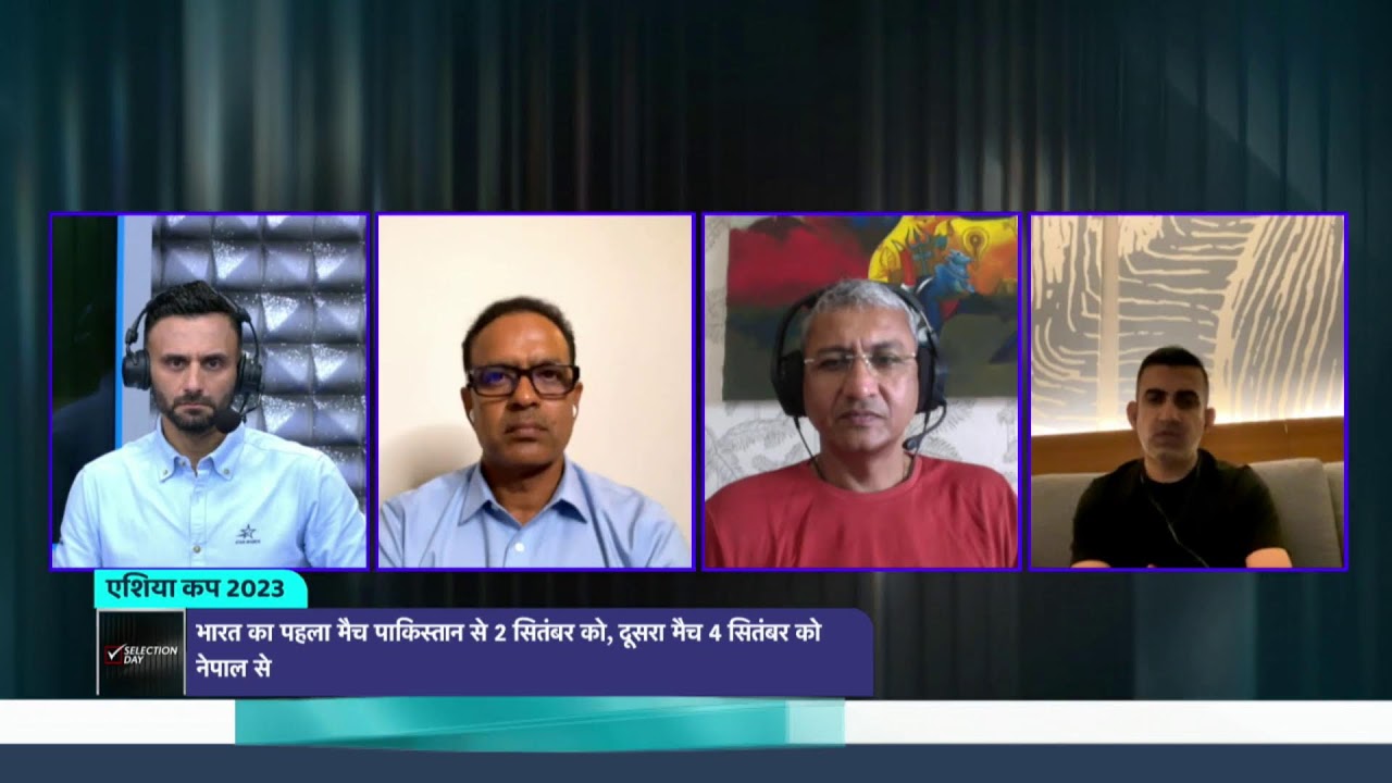 Selection Day Live | India's Asia Cup Announcement with Joshi, Bangar, Sapru & more