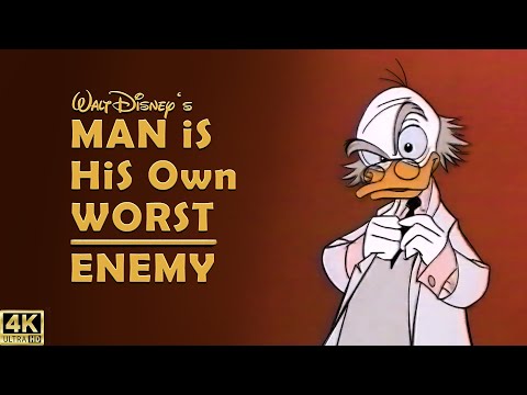 Walt Disney's Man Is His Own Worst Enemy (1962) | LUDWIG VON DRAKE ARCHIVE #07 [4K Restored]