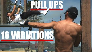 THE TOP 16 PULL UP EXERCISES YOU NEED TO DO TO BUILD MUSCLE & STRENGTH