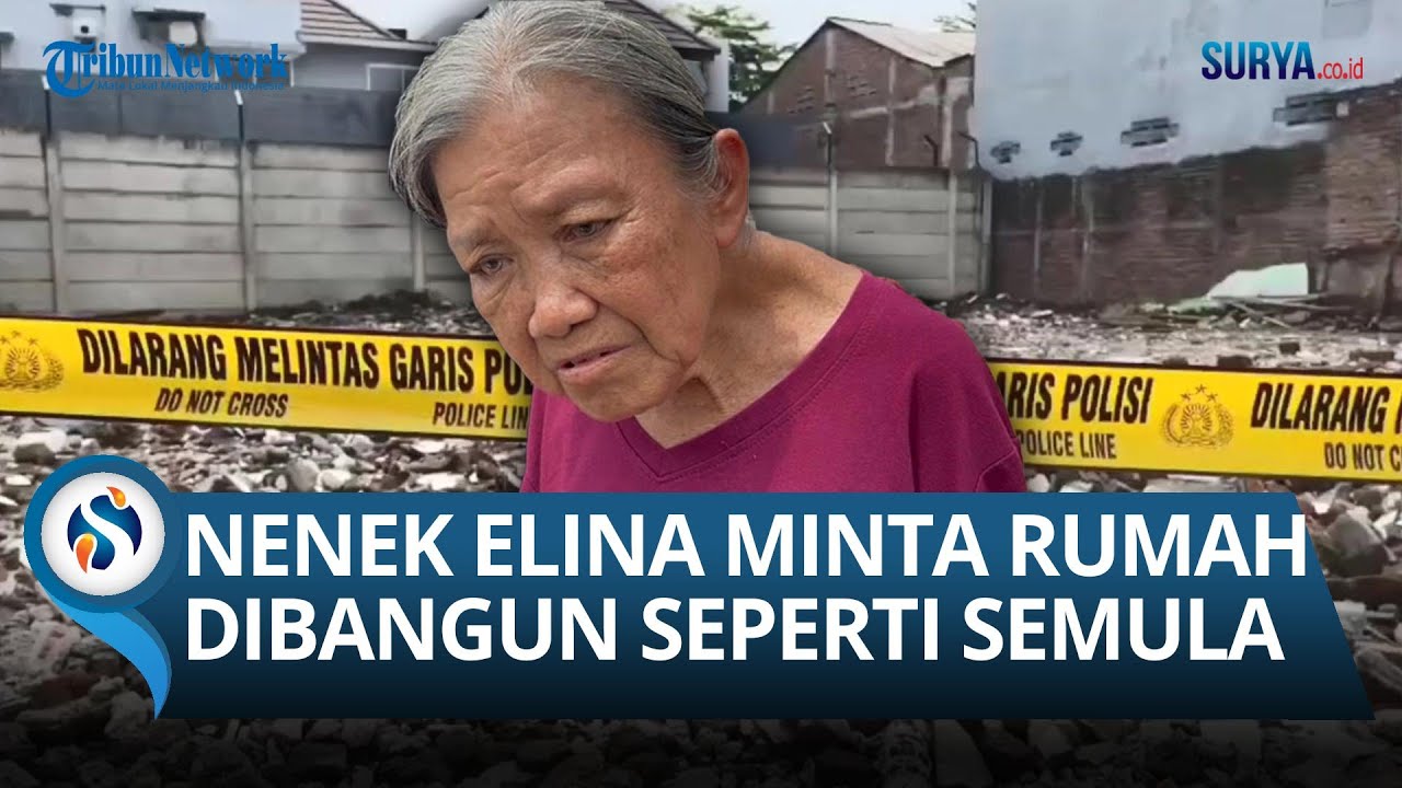 Keluh Kesah Nenek Elina Kehilangan Rumah di Usia Senja, Berharap Dibangun Kembali Seperti Semula!