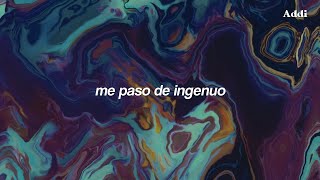 Video thumbnail of "Los Mesoneros - Ingenuo // Letra + Lyrics"