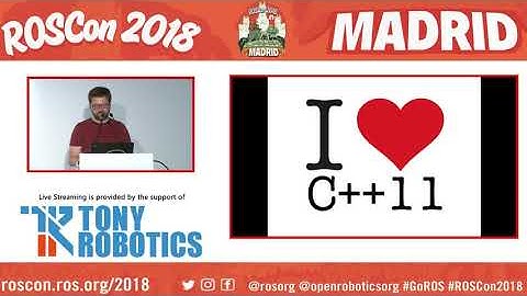 【ROSCon2018】ROS2 for Android, iOS and Universal Windows Platform a demonstration……