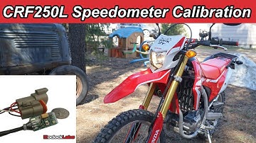 CRF250L Speedometer Calibration 12 O’clock Labs SpeedoDRD