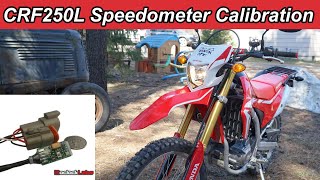 CRF250L Speedometer Calibration 12 O’clock Labs SpeedoDRD screenshot 4