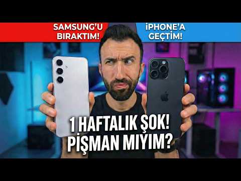 Samsung'dan iPhone'a Geçtim: Bu Kadarını Beklemiyordum! 1 Haftada Neler Yaşadım? 2026
