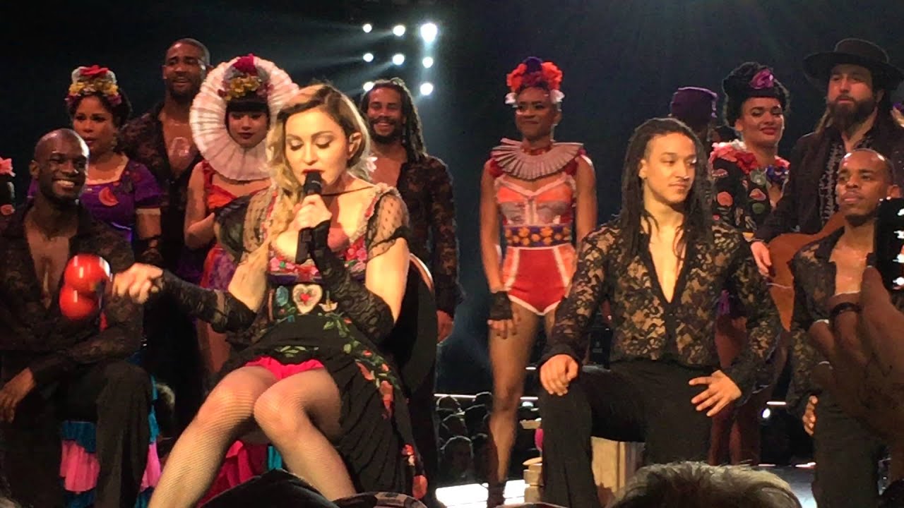 Madonna - Rebel Heart Tour AMSTERDAM - SPEECH before singing Secret ...