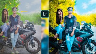 How to edit  soft Blue lihgtroom mobile tutorial preset best photo editing | lightroom editing screenshot 4