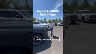 Toyota I-Force Max lineup
