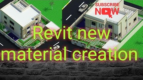 How to Make a New Material in Revit Tutorial ll Creating Your Own Material Library in Revit