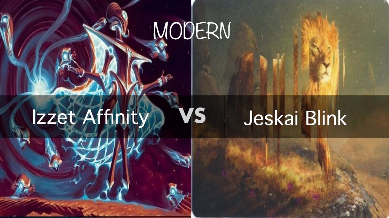 Izzet Affinity vs Jeskai Blink | Modern | Round 1