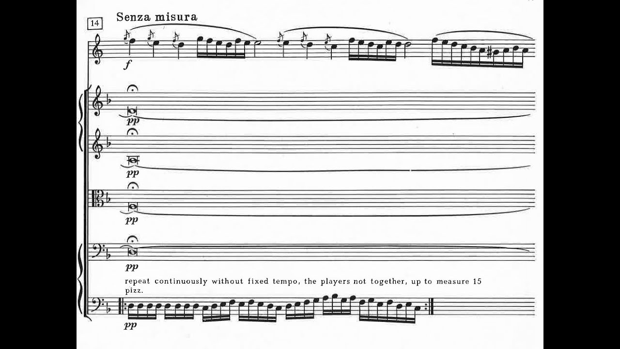 Alan Hovhaness - Artik, Concerto for Horn and String Orchestra, Op. 78 (1968) [Score-Video]