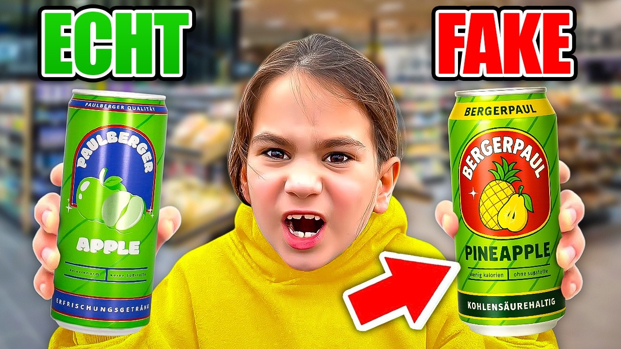 KLEINER JUNGE testet 1000 FAKE vs ORIGINAL Produkte! 😂