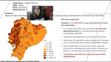 Análisis exploratorio de datos espaciales (Variable homicidios en los años 2018, 2020 y 2022): GeoDa