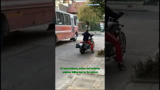 Beginner Tries Big Motorcycle and Crashes Instantly#viralvideo #epicfail #unexpected #failvideo