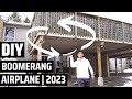 DIY boomerang plane that comes back to you using foam plates! 2023