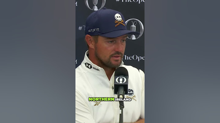 Bryson DeChambeau on salting his balls before rounds 🏌🏻