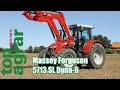 Massey Ferguson 5713 SL Dyna6 - test ciągników 120 KM - top agrar