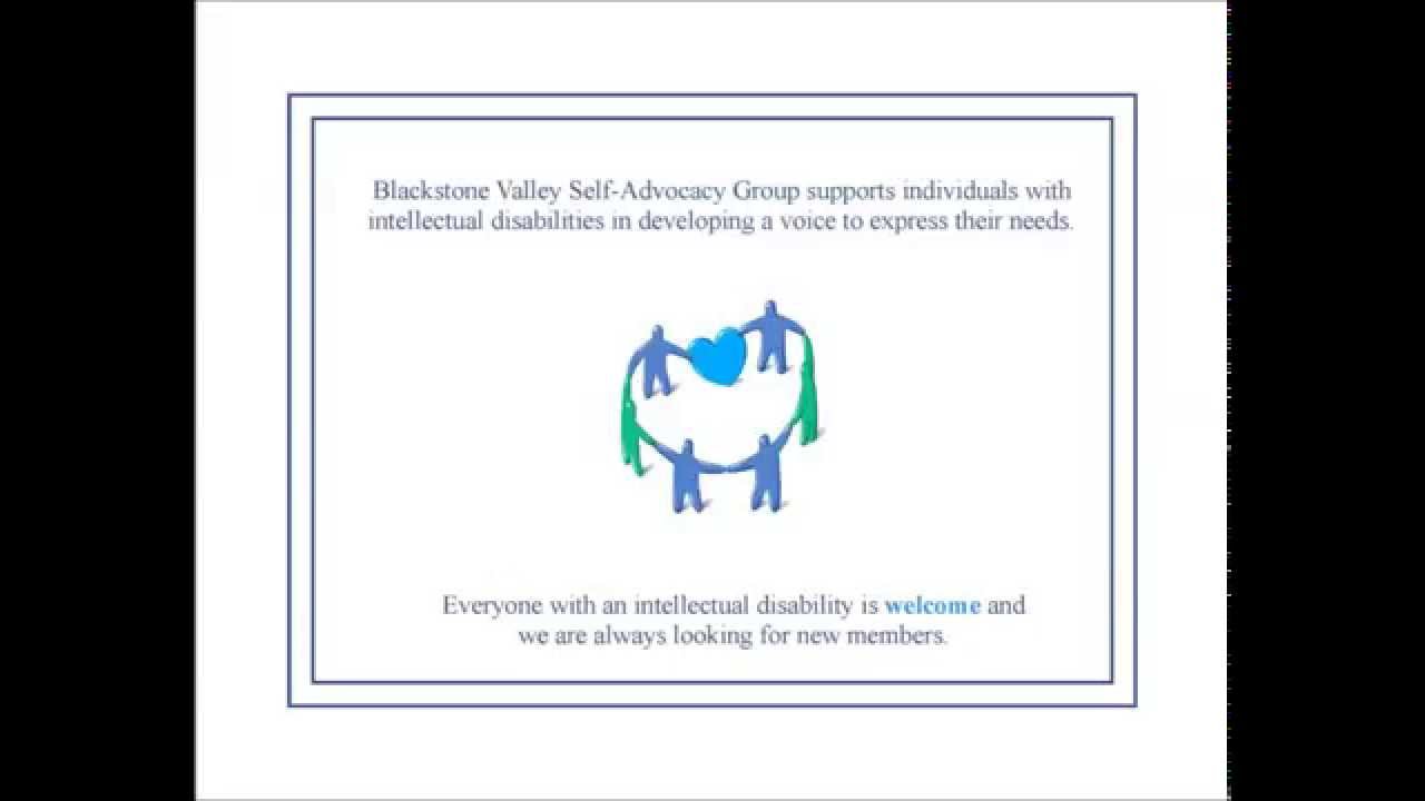 Blackstone Valley Self Advocacy Group YouTube