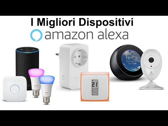 I Migliori Dispositivi ALEXA per la CASA INTELLIGENTE da ! 